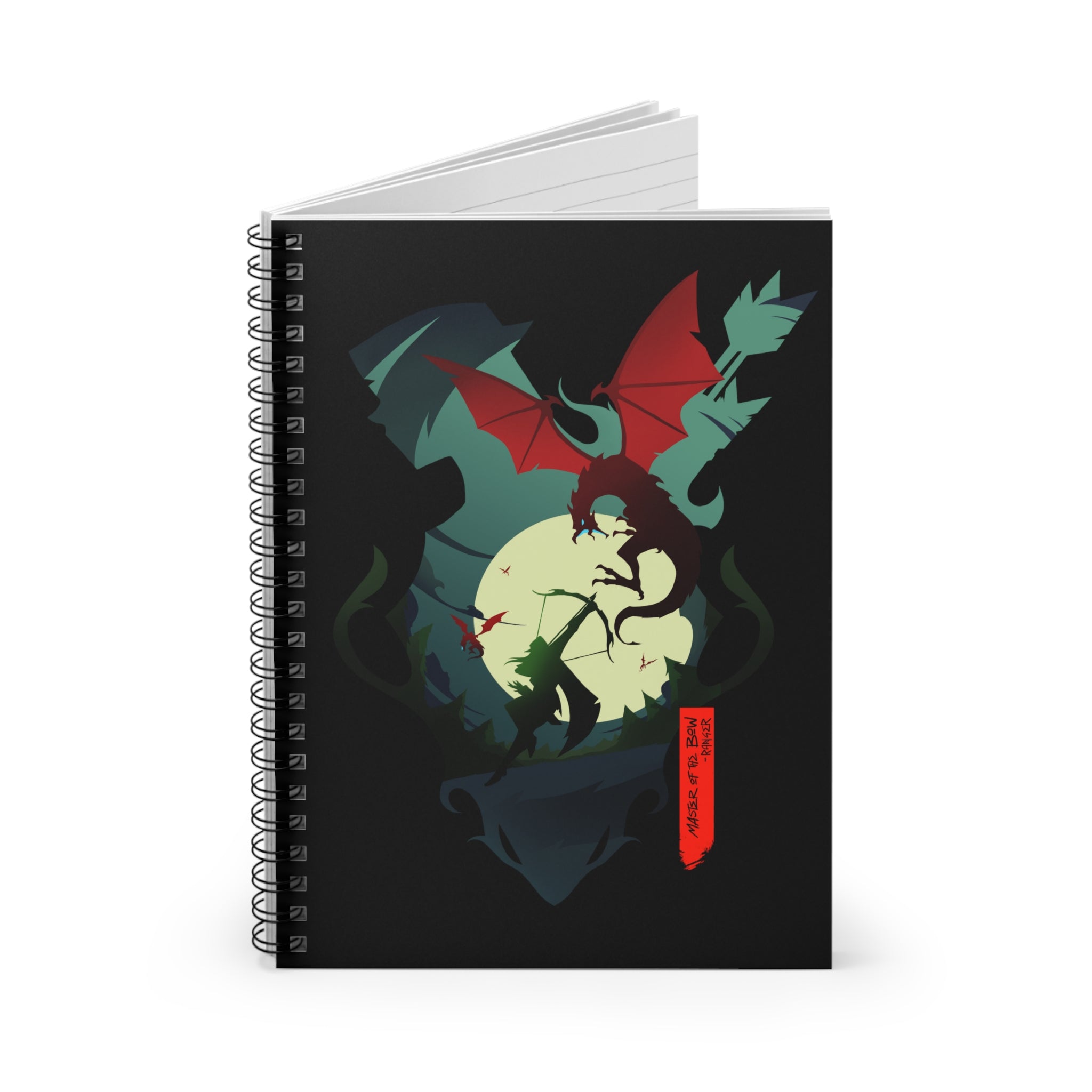 RANGER CLASS SILHOUETTE CAMPAIGN JOURNAL SPIRAL NOTEBOOK