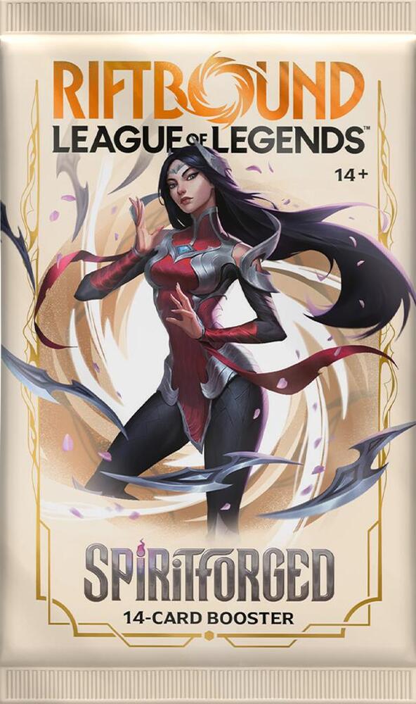 Riftbound: League of Legends Trading Card Game | Spiritforged - Booster Pack