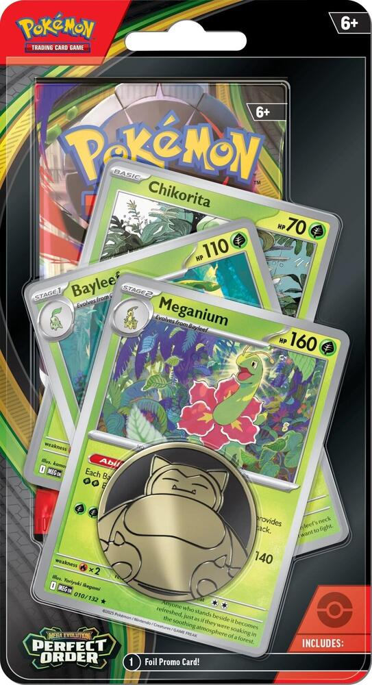Pokemon: Perfect Order - Checklane Blister (Meganium Line)