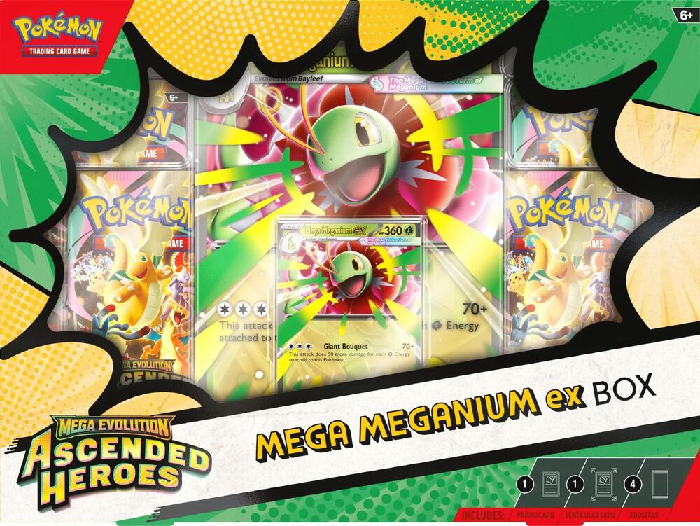 Pokemon: Ascended Heroes - Mega Meganium ex Box