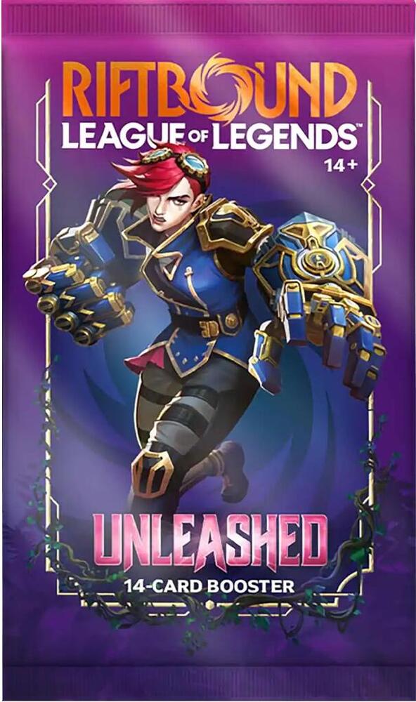 Riftbound: League of Legends Trading Card Game | Unleashed - Booster Pack