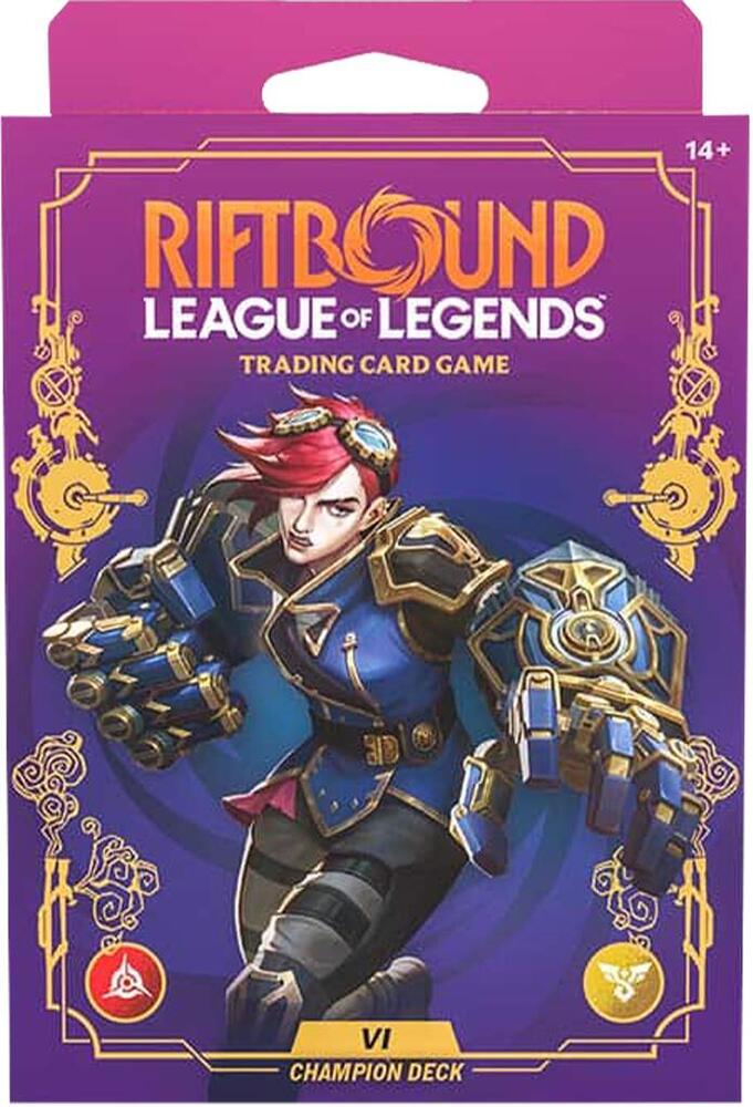 Riftbound: League of Legends Trading Card Game | Unleashed - Champion Deck (Vi)