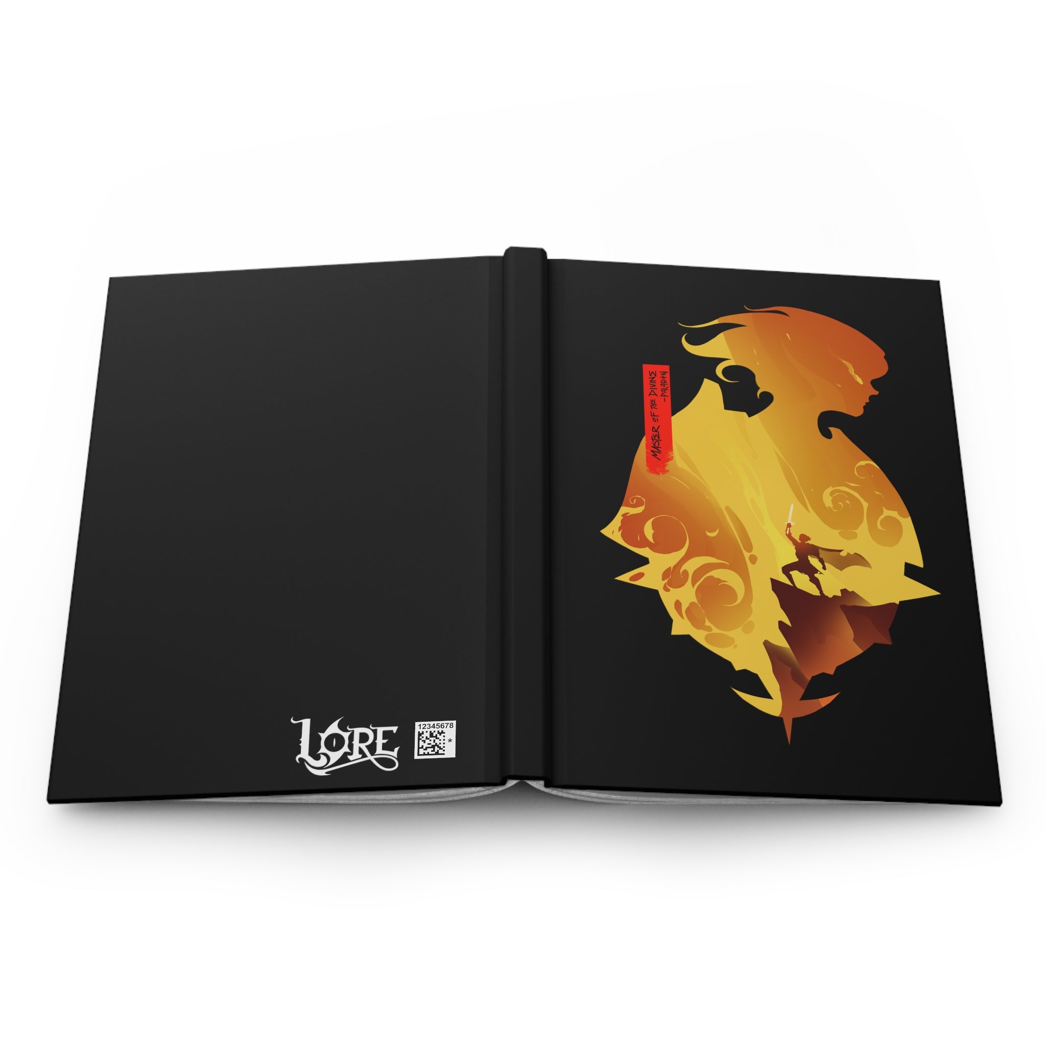 PALADIN CLASS SILHOUETTE HARDCOVER CAMPAIGN JOURNAL