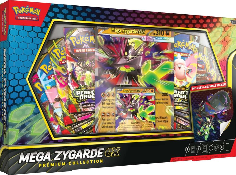Pokemon: Mega Zygarde ex Box