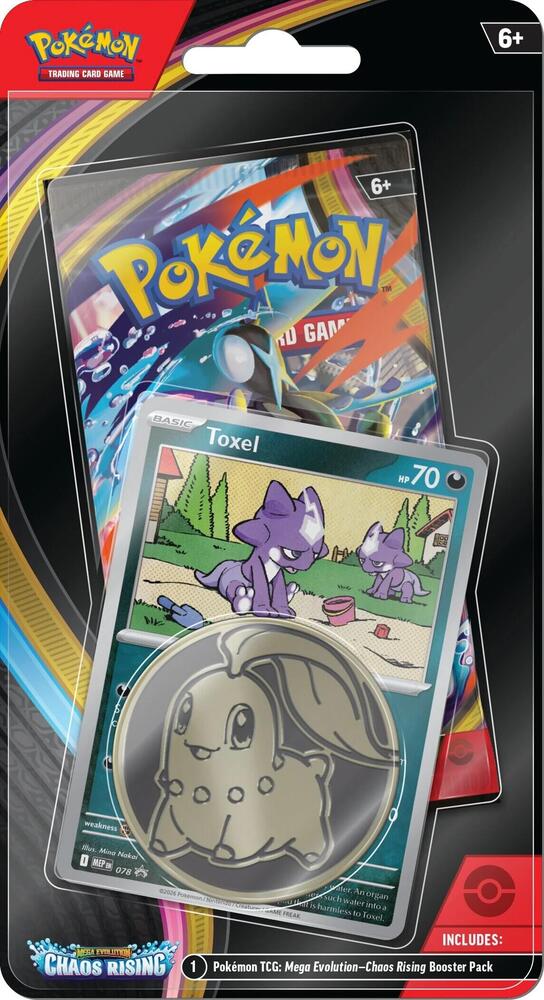 Pokemon: Chaos Rising - Checklane Blister (Toxel)