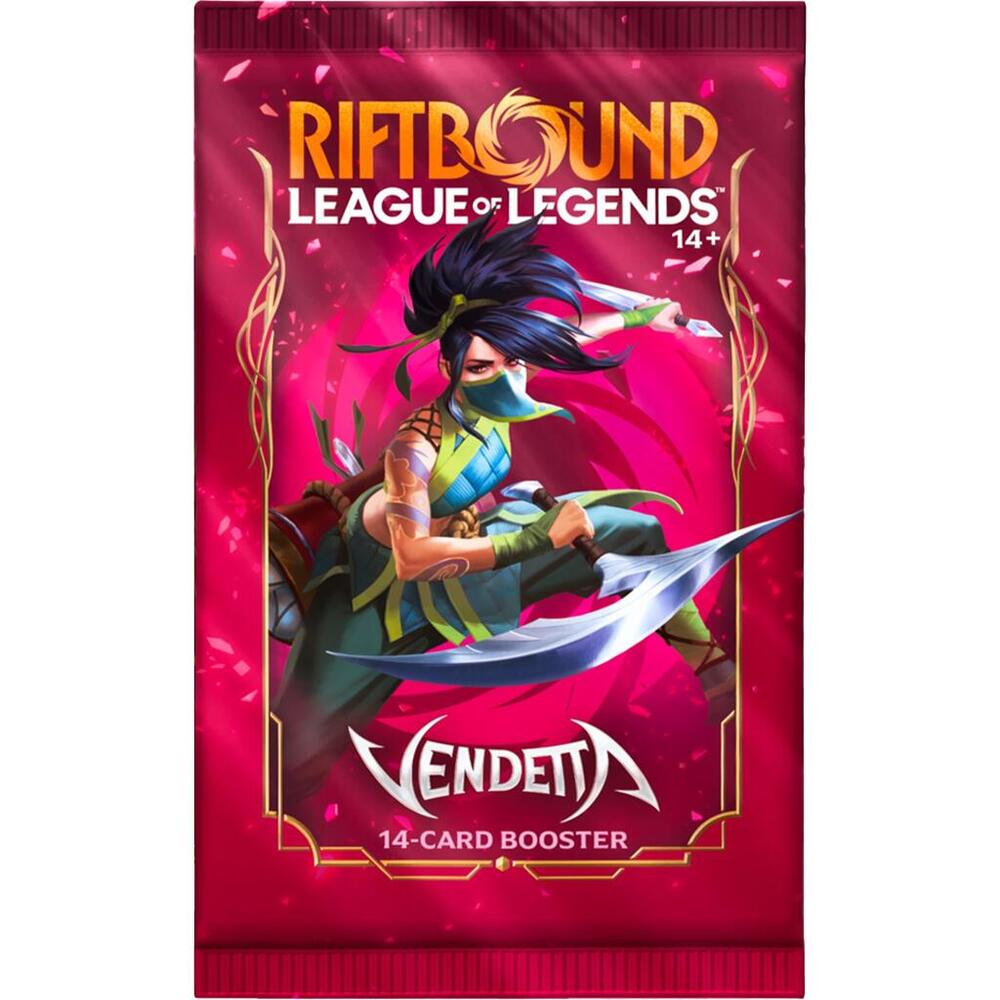 Riftbound: League of Legends Trading Card Game | Vendetta - Booster Pack