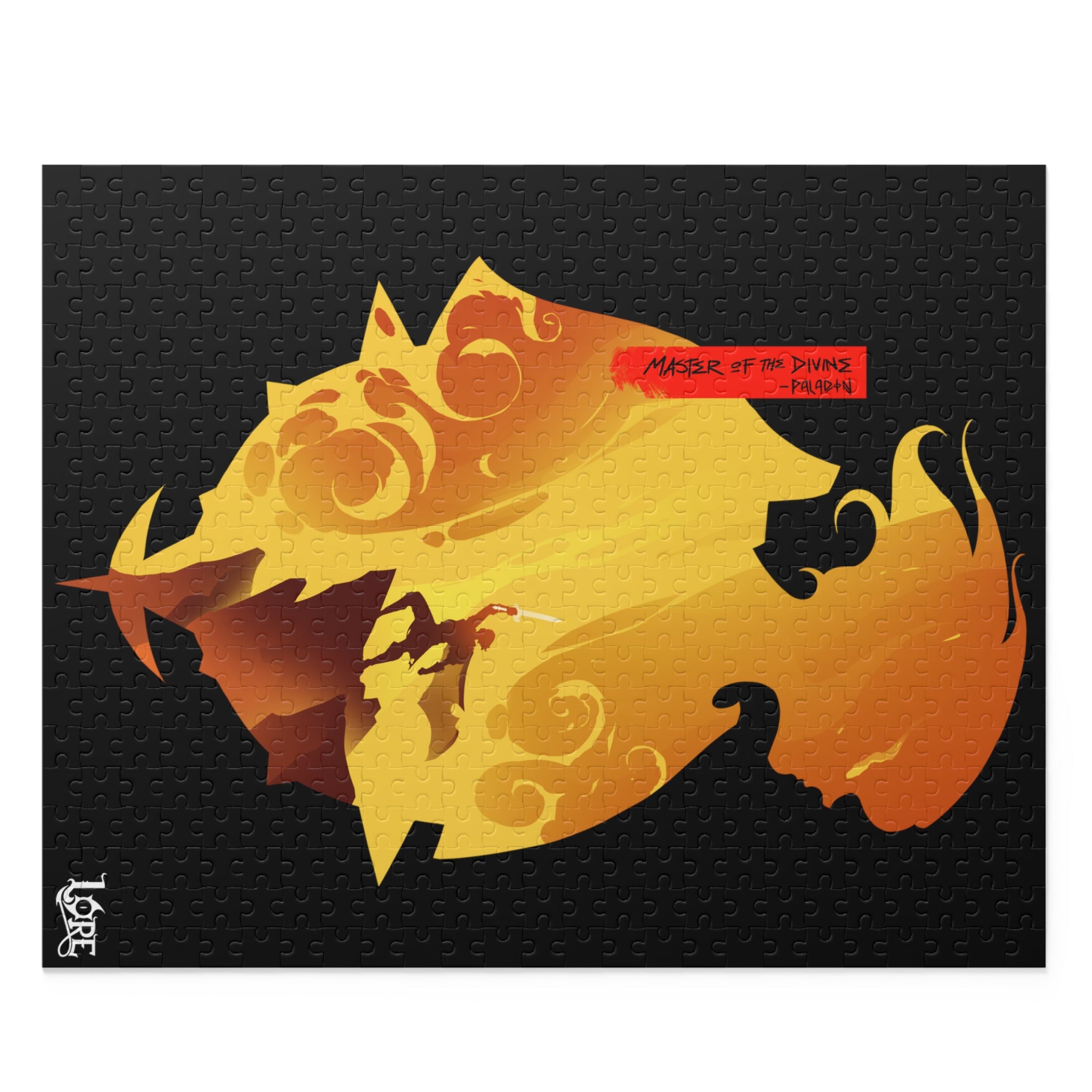 PALADIN CLASS SILHOUETTE PUZZLE (120, 252, 500-PIECE)