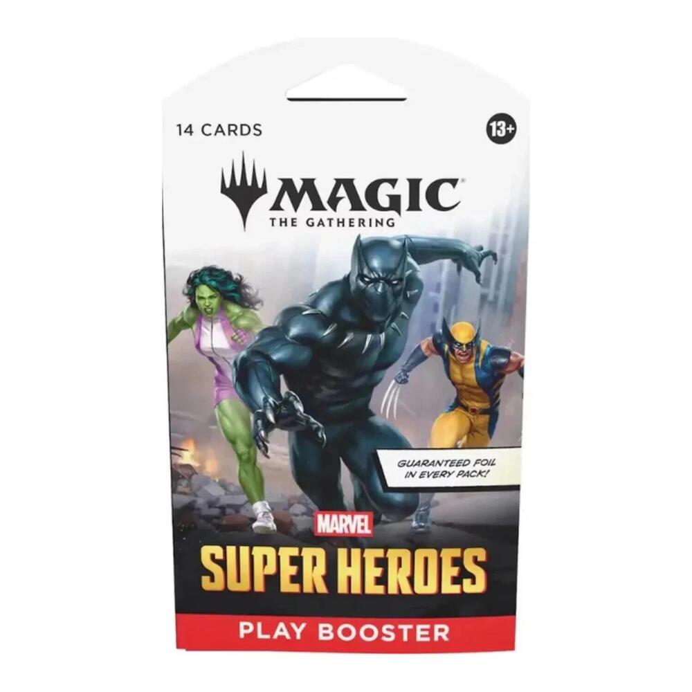 Magic the Gathering: Marvel Super Heroes - Sleeved Play Booster Pack