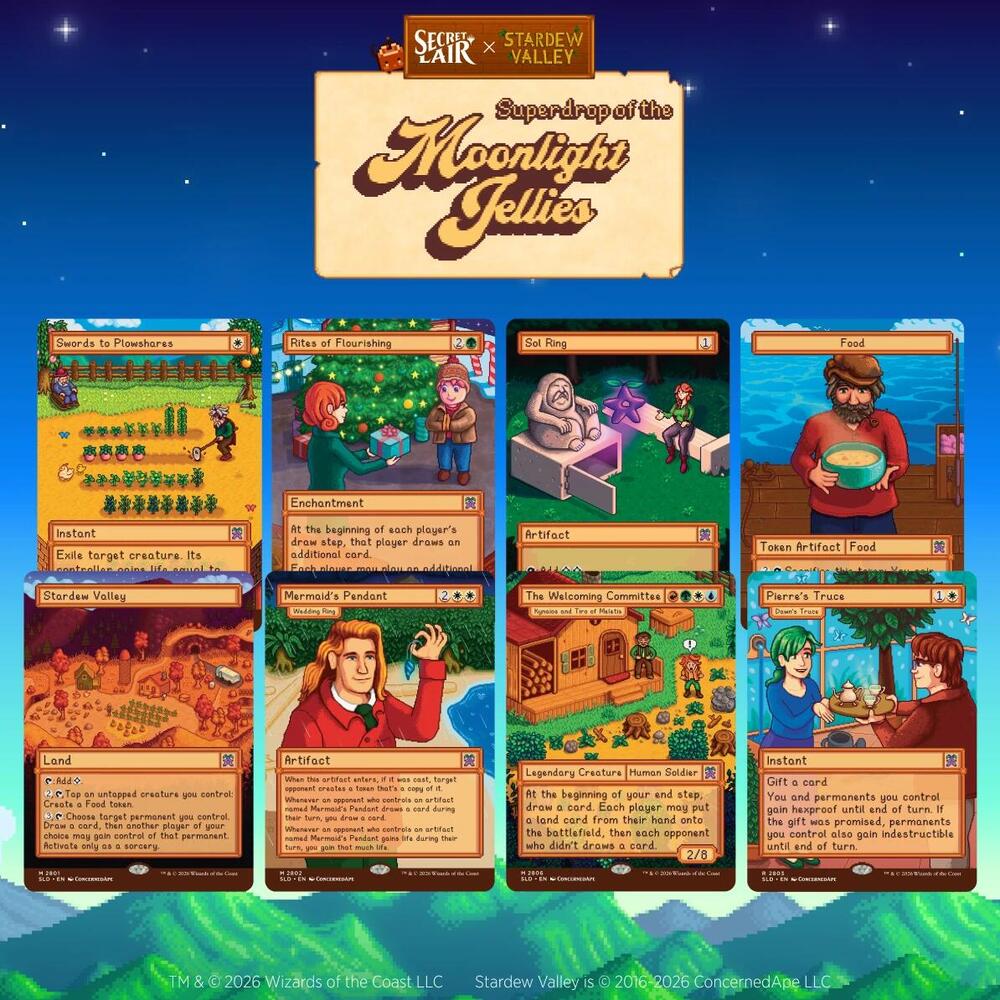 Magic the Gathering: Secret Lair x Stardew Valley | Welcome to Stardew Valley (Non-Foil Edition)