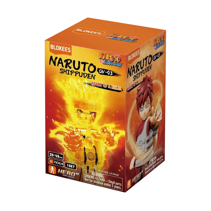 Blokees: Naruto Shippuden - Heart of a Ninja | Miniature Blind Box
