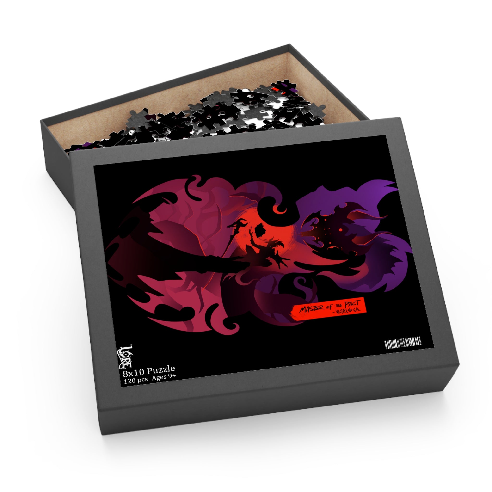 WARLOCK CLASS SILHOUETTE PUZZLE (120, 252, 500-PIECE)