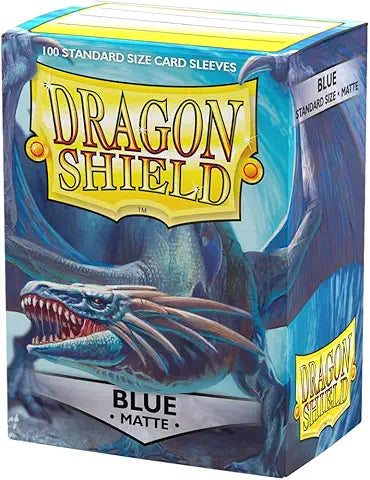 Dragon Shield Sleeves: Standard - Matte Blue (100 ct.)
