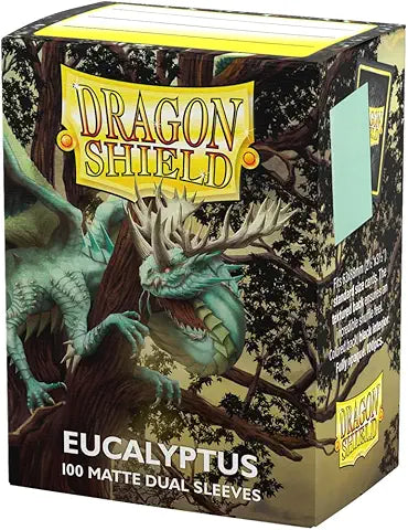 Dragon Shield Sleeves: Standard DUAL - Matte Eucalyptus 'Lehel' (100 ct.)