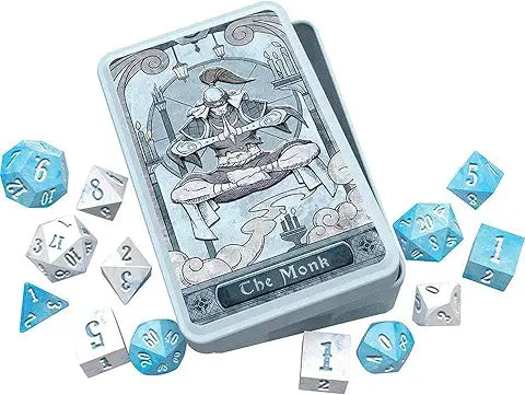 RPG Class Dice: Monk Set Tin (14 Dice)