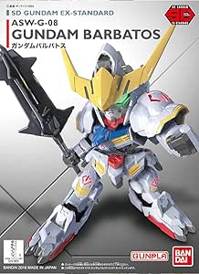 Gundam Model Kit: SD Gundam EX-Standard ASW-G-08 Gundam Barbatos Iron-Blooded Orphans