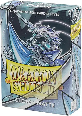Dragon Shield Sleeves: Japanese - Matte Clear (60 ct.)