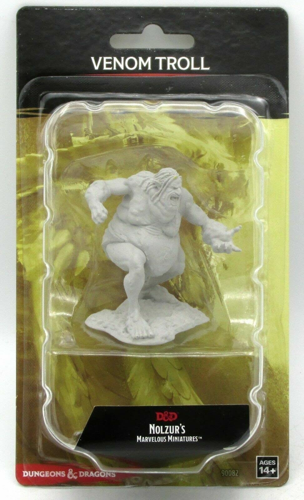 D&D Nolzur's Marvelous Miniatures: Unpainted Minis - Venom Troll (Wave 12)