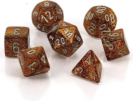 7-Die Set Glitter: Gold/Silver