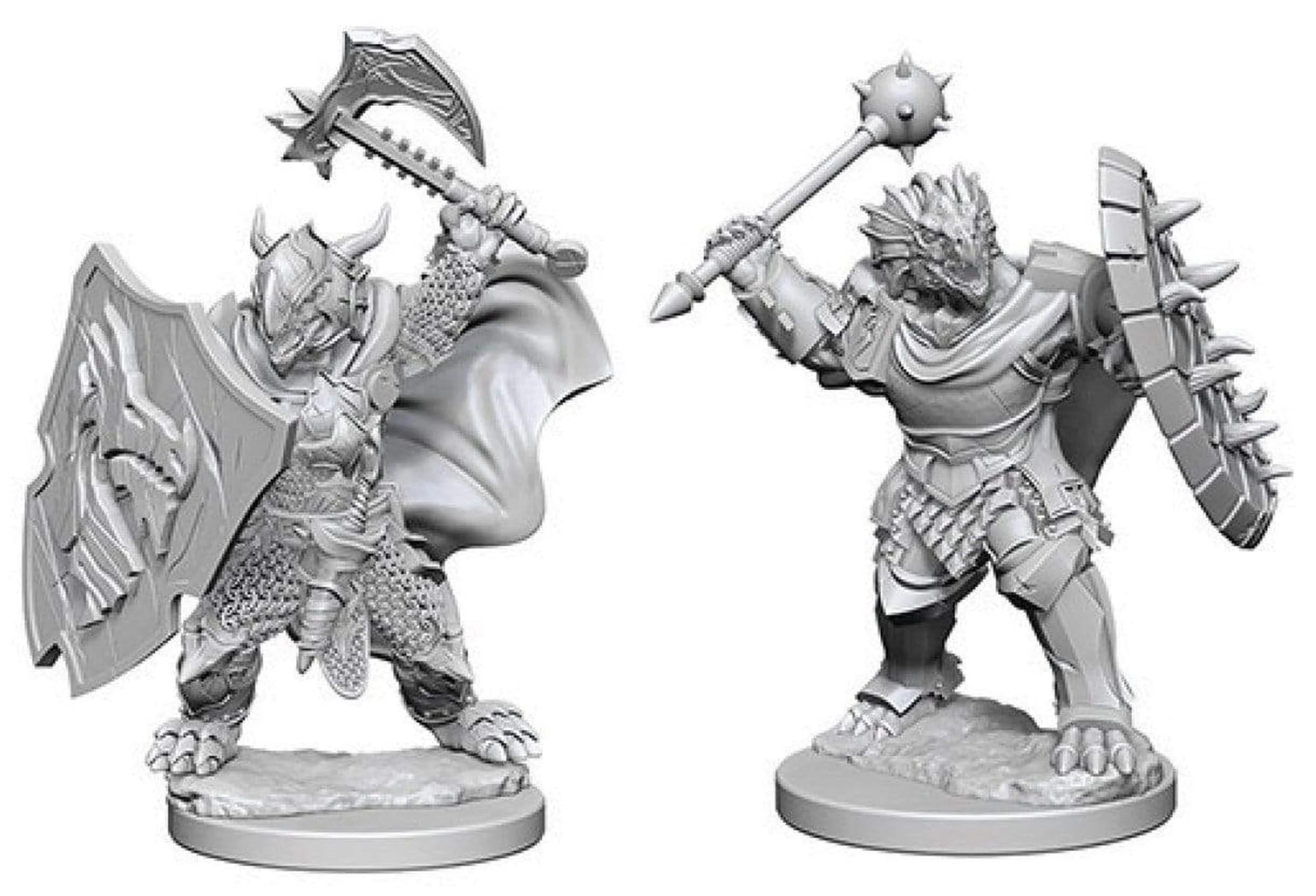 D&D Nolzur's Marvelous Miniatures: Unpainted Minis - Dragonborn Male Paladin (Wave 4)