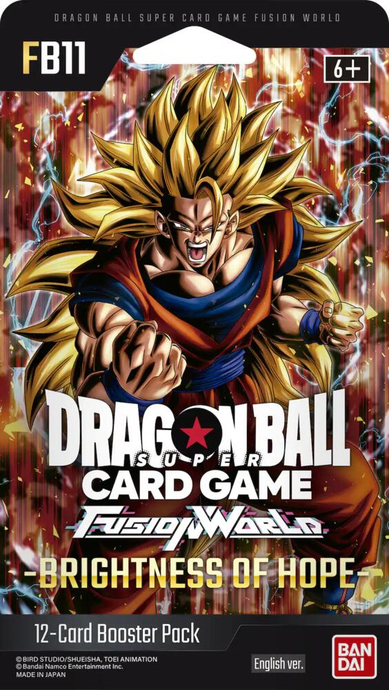 Dragon Ball Fusion World TCG: Brightness of Hope (FB11) - Sleeved Booster Pack