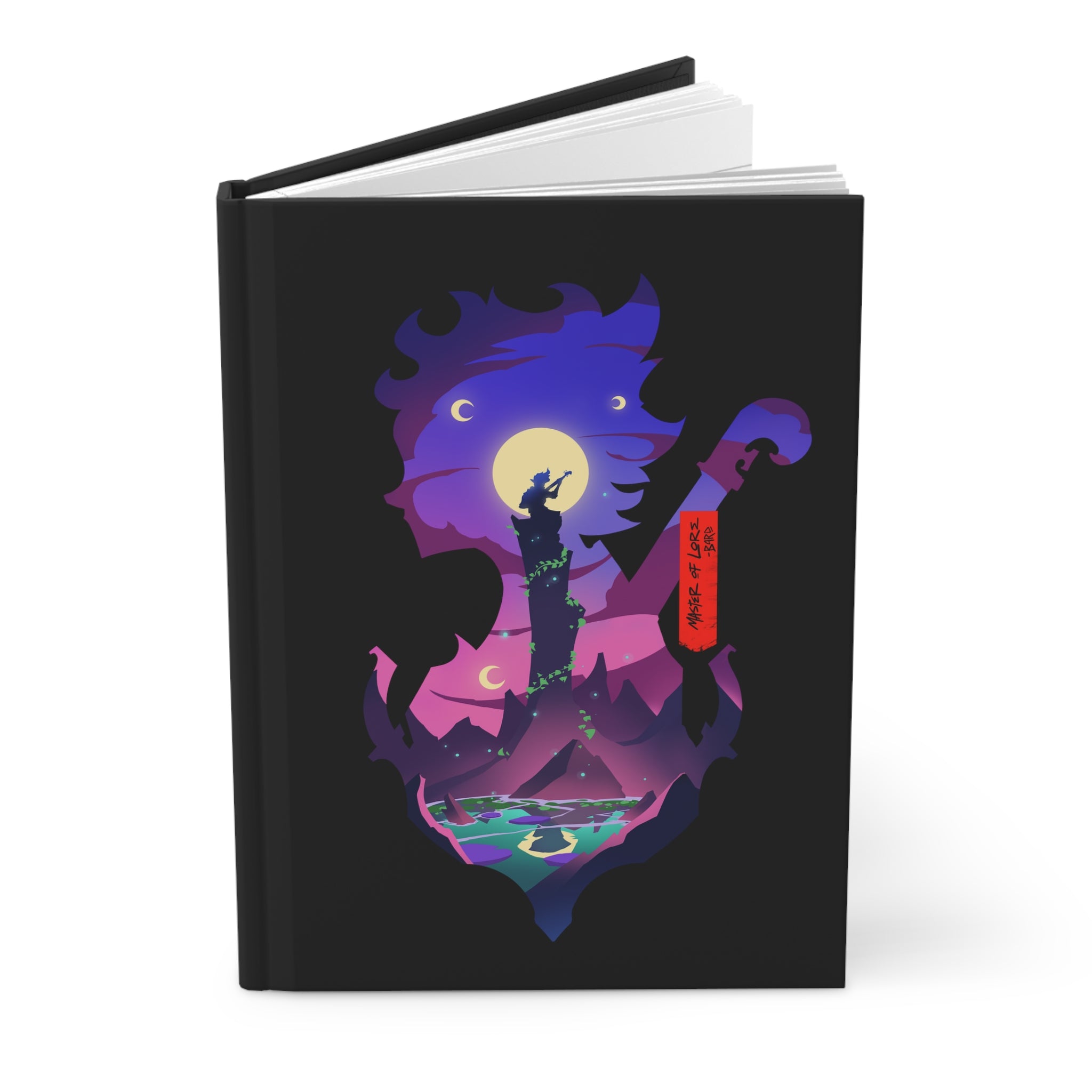 BARD CLASS SILHOUETTE HARDCOVER CAMPAIGN JOURNAL