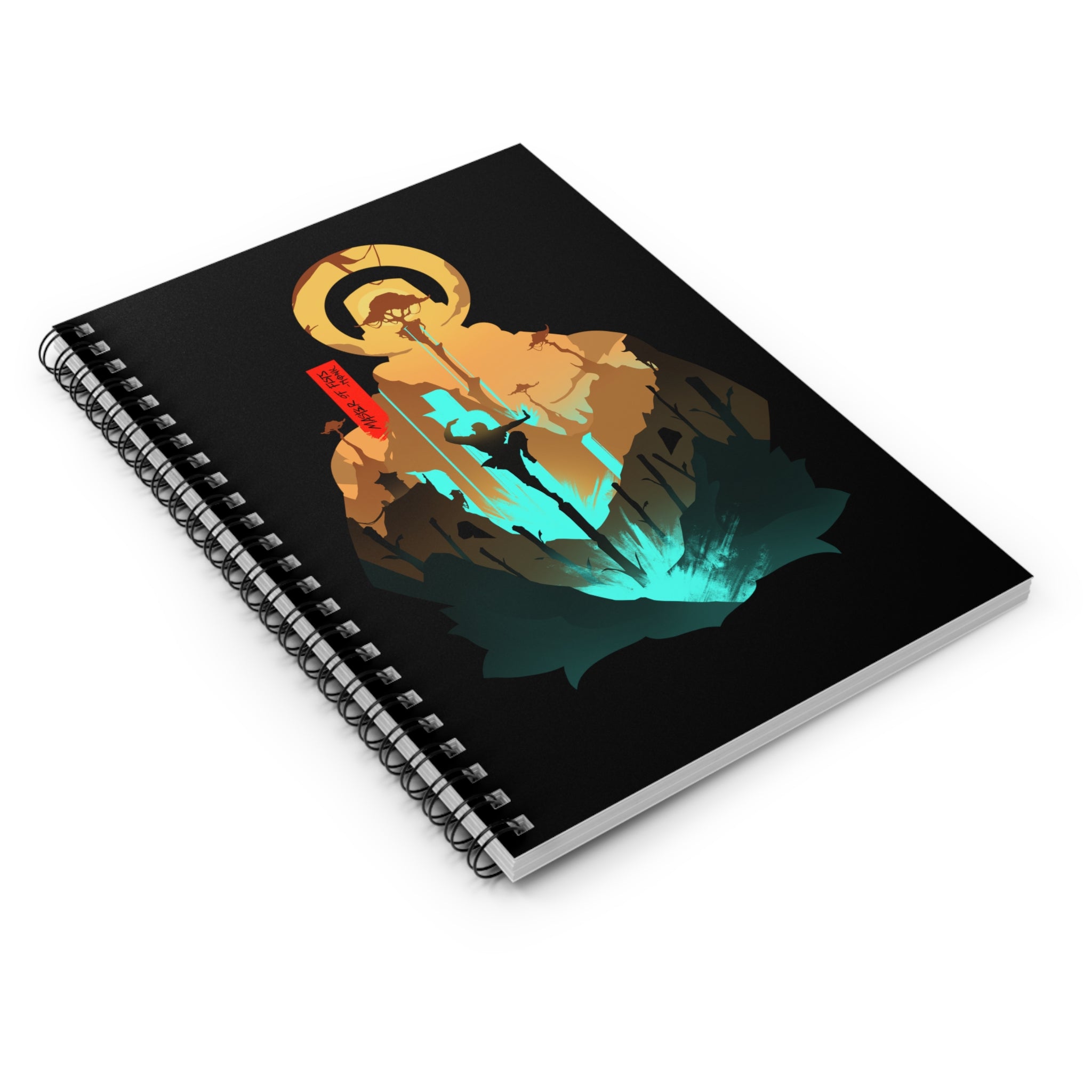 MONK CLASS SILHOUETTE CAMPAIGN JOURNAL SPIRAL NOTEBOOK