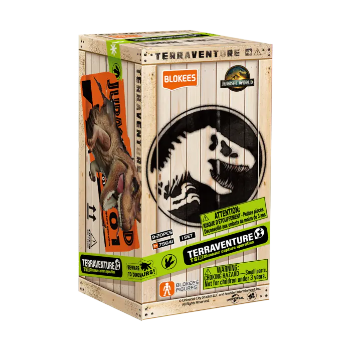 Blokees: Jurassic World TERRAVENTURE - Surprise Wave 2 | Dinosaur Capture Operation - BLIND BOX