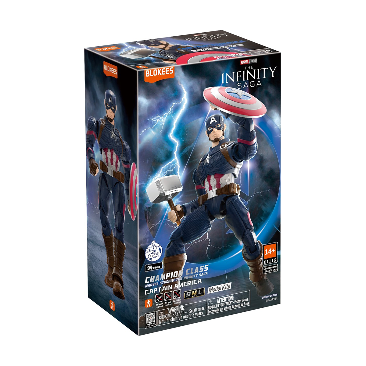 Blokees: Marvel Infinity SAGA - Champion Class 03 - Captain America