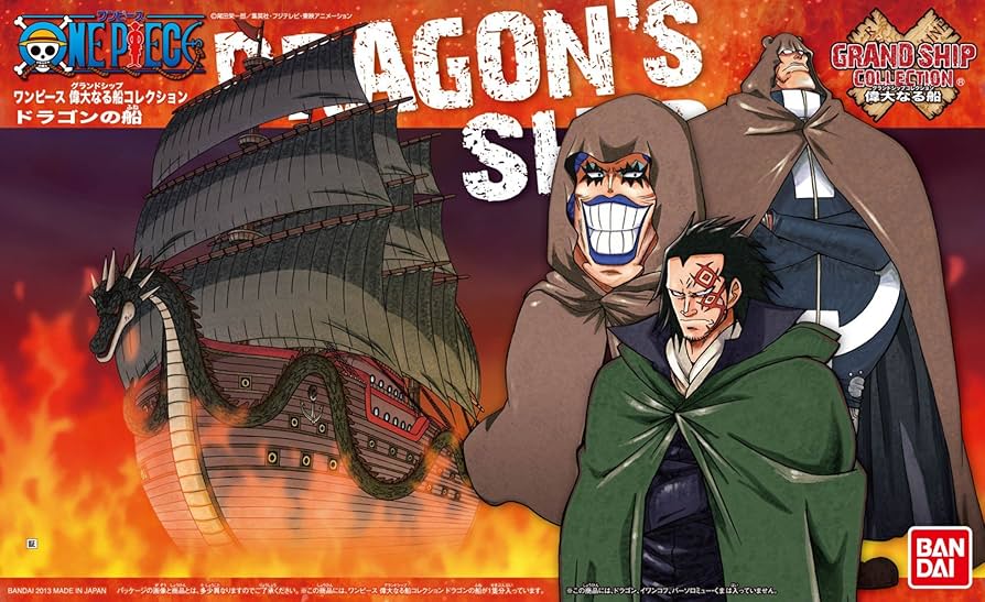 One Piece Model Kit: Grand Ship Collection - Dragon's Ship