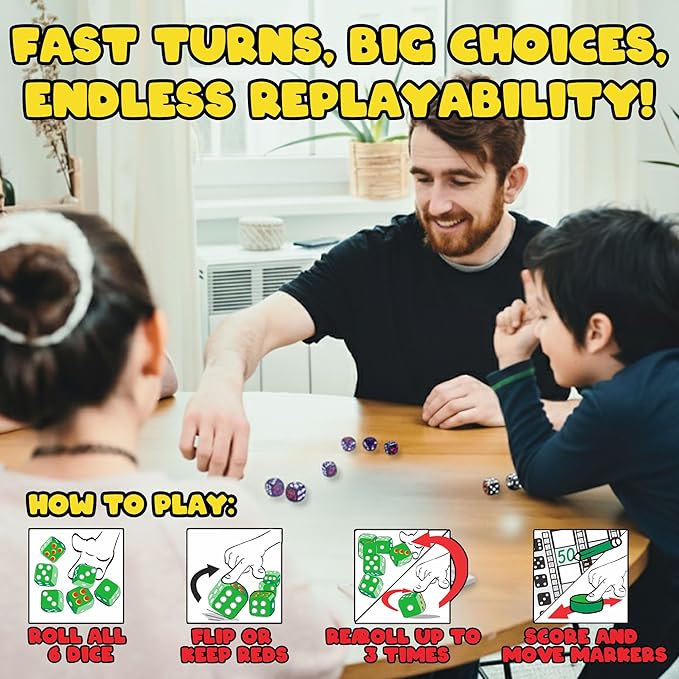 Board Game: Spicy Dice 4-Fun Pack