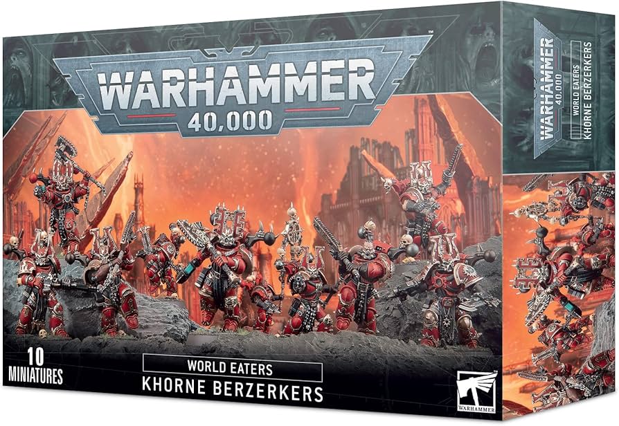 WORLD EATERS: KHORNE BERSERKERS - Short Code: 43-10