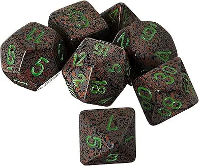 7-Die Set Speckled: Earth