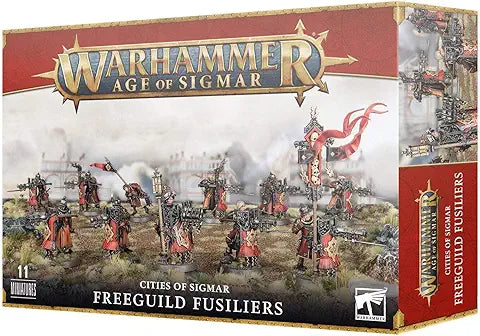 CITIES OF SIGMAR: FREEGUILD FUSILIERS