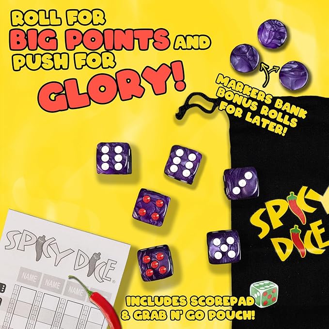 Board Game: Spicy Dice 4-Fun Pack