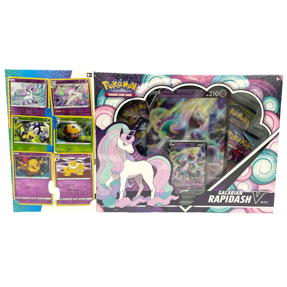 Pokemon: Galarian Rapidash V Box