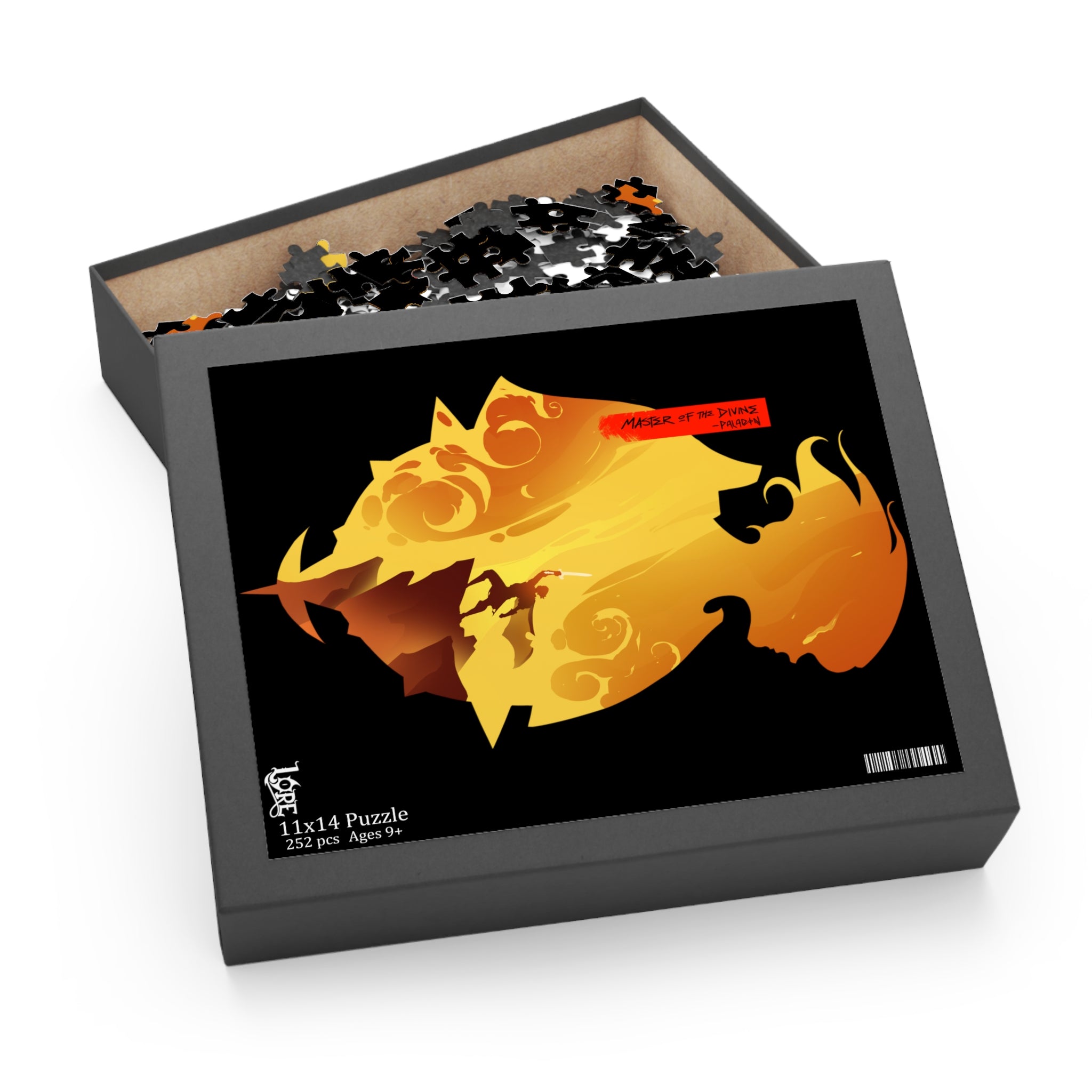 PALADIN CLASS SILHOUETTE PUZZLE (120, 252, 500-PIECE)