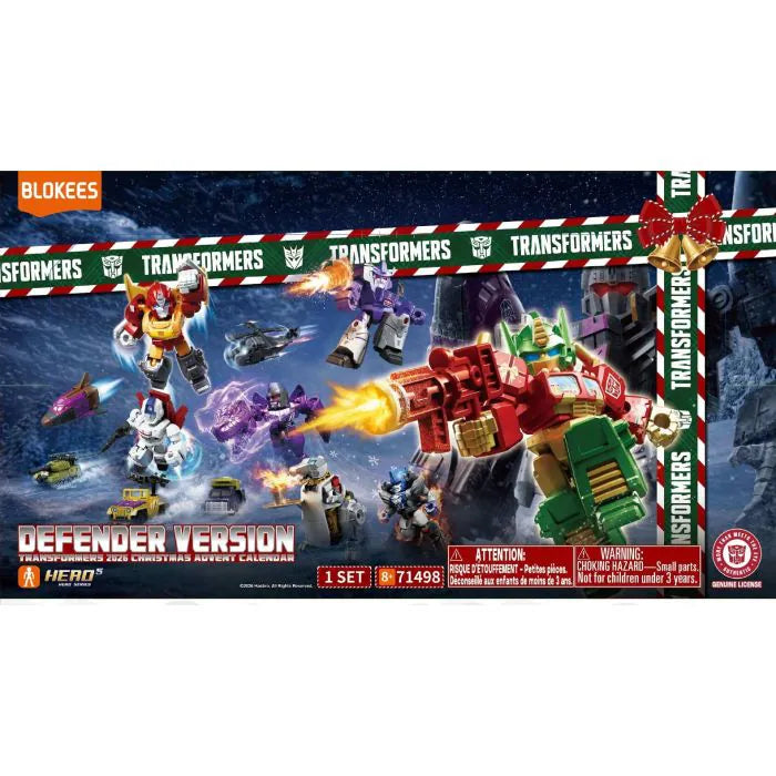 Blokees: Transformers 2026 Christmas Advent Calendar | Defender Version