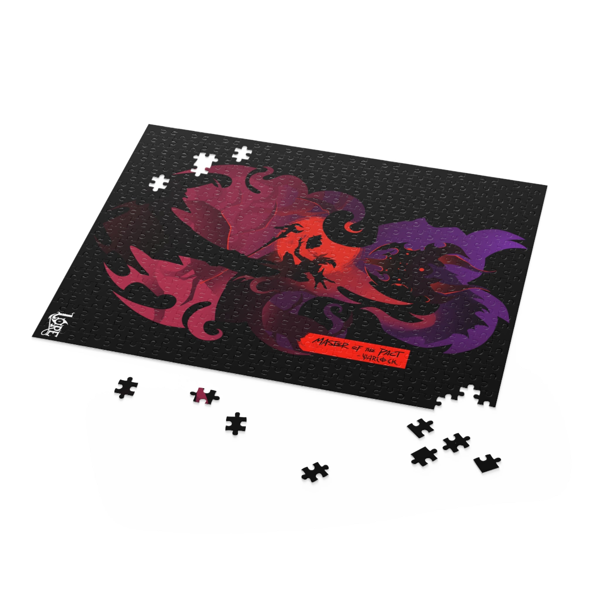 WARLOCK CLASS SILHOUETTE PUZZLE (120, 252, 500-PIECE)