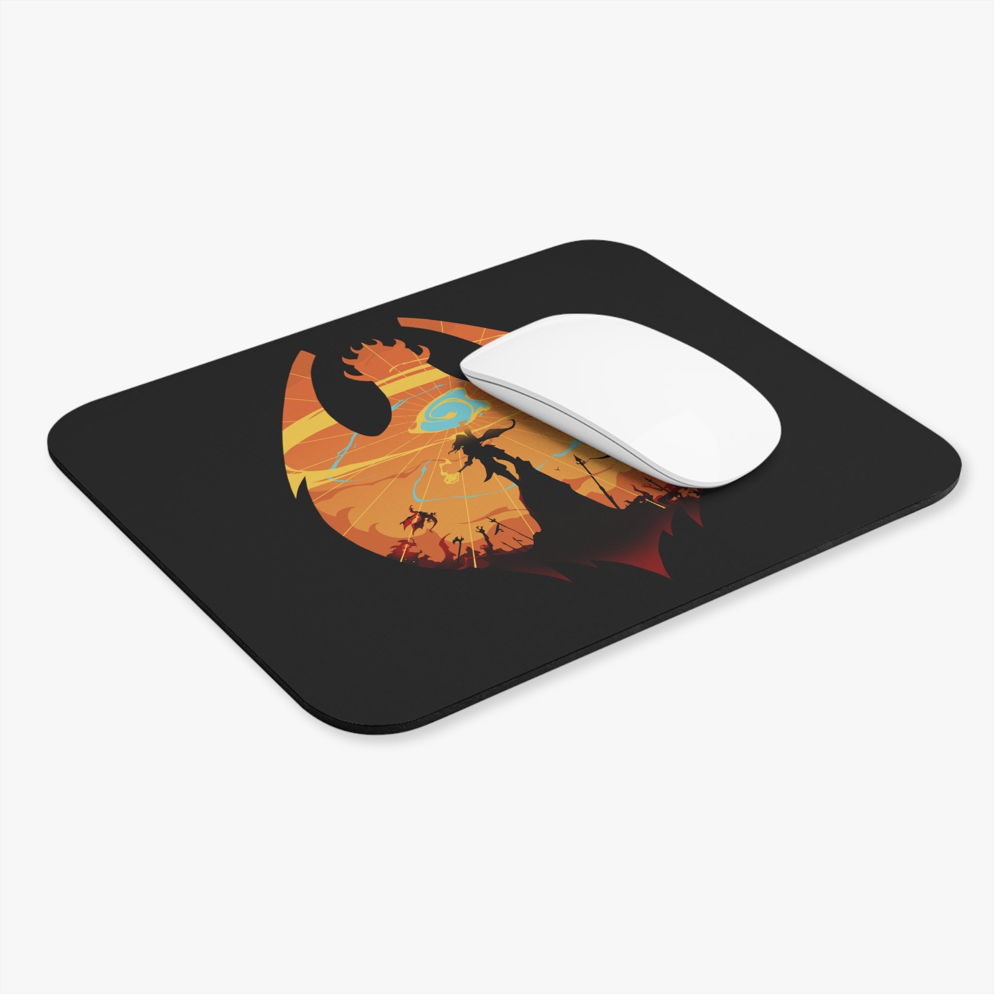 CLERIC CLASS SILHOUETTE RECTANGLER MOUSE PAD