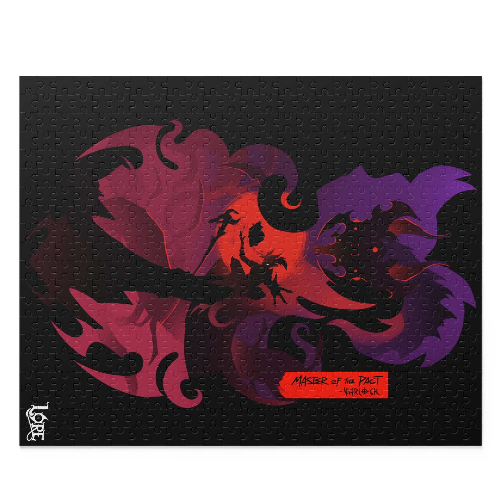 WARLOCK CLASS SILHOUETTE PUZZLE (120, 252, 500-PIECE)