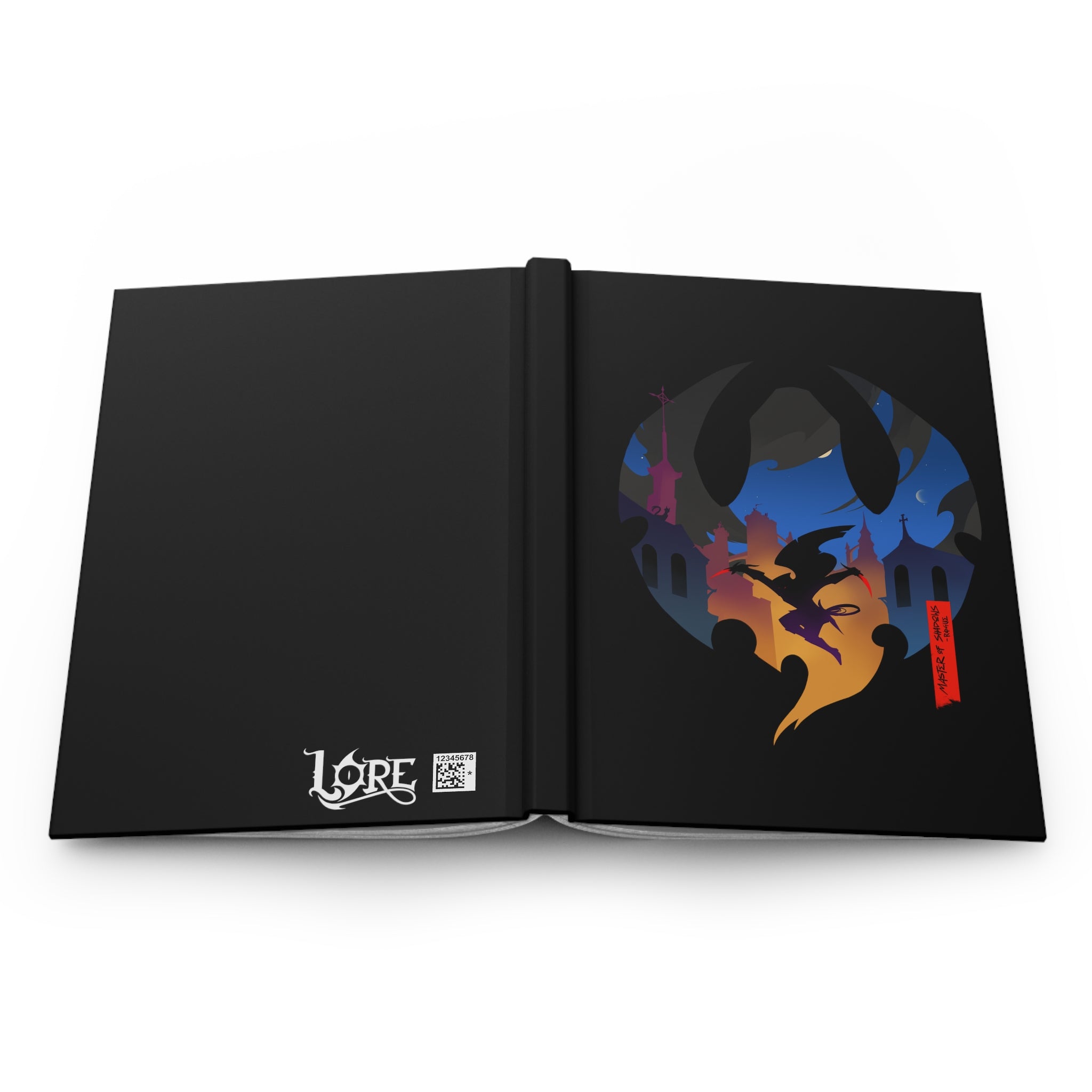 ROGUE CLASS SILHOUETTE HARDCOVER CAMPAIGN JOURNAL
