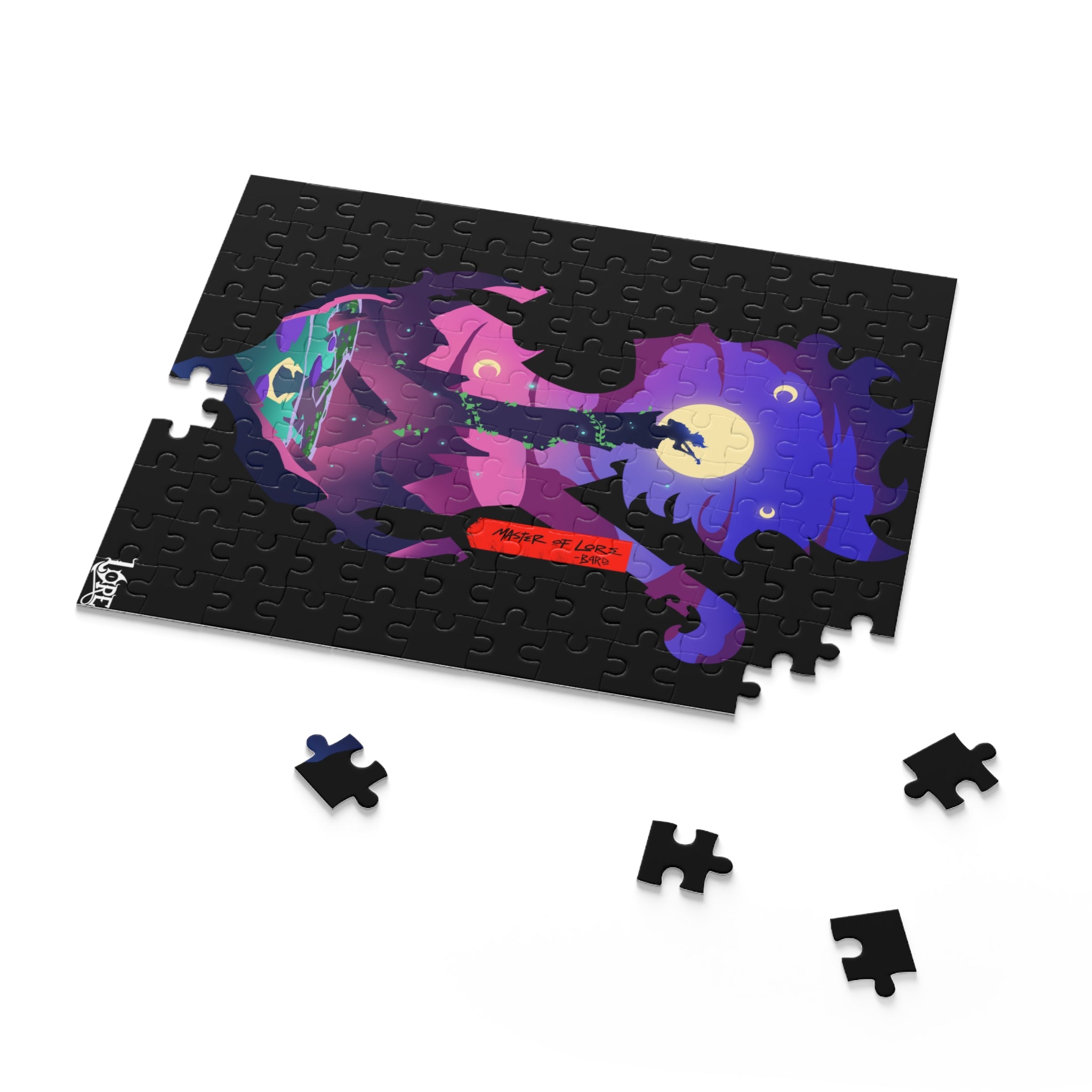 BARD CLASS SILHOUETTE PUZZLE (120, 252, 500-PIECE)