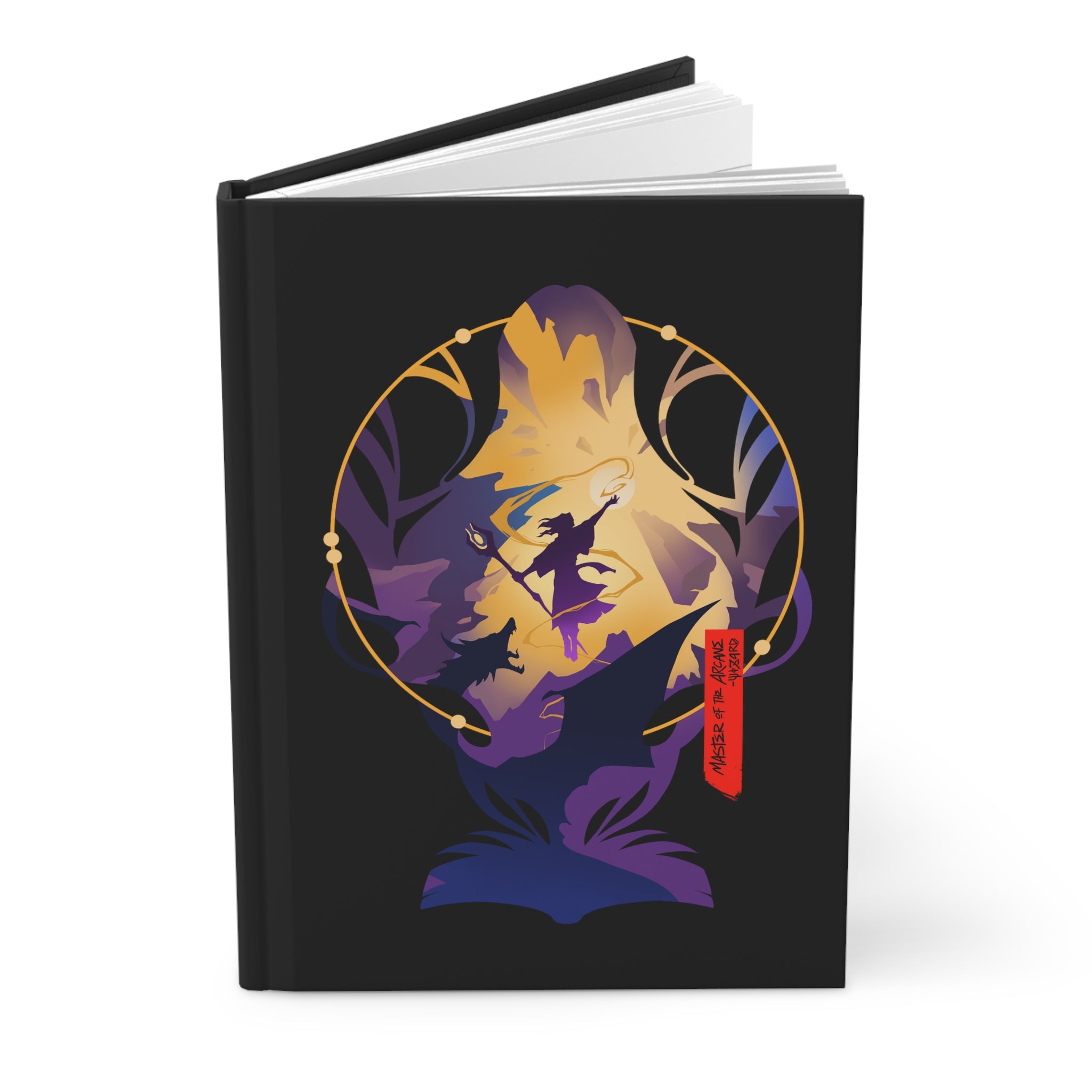 WIZARD CLASS SILHOUETTE HARDCOVER CAMPAIGN JOURNAL