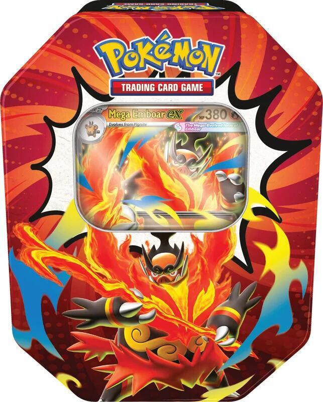 Pokemon: Ascended Heroes Tin [Mega Emboar ex]