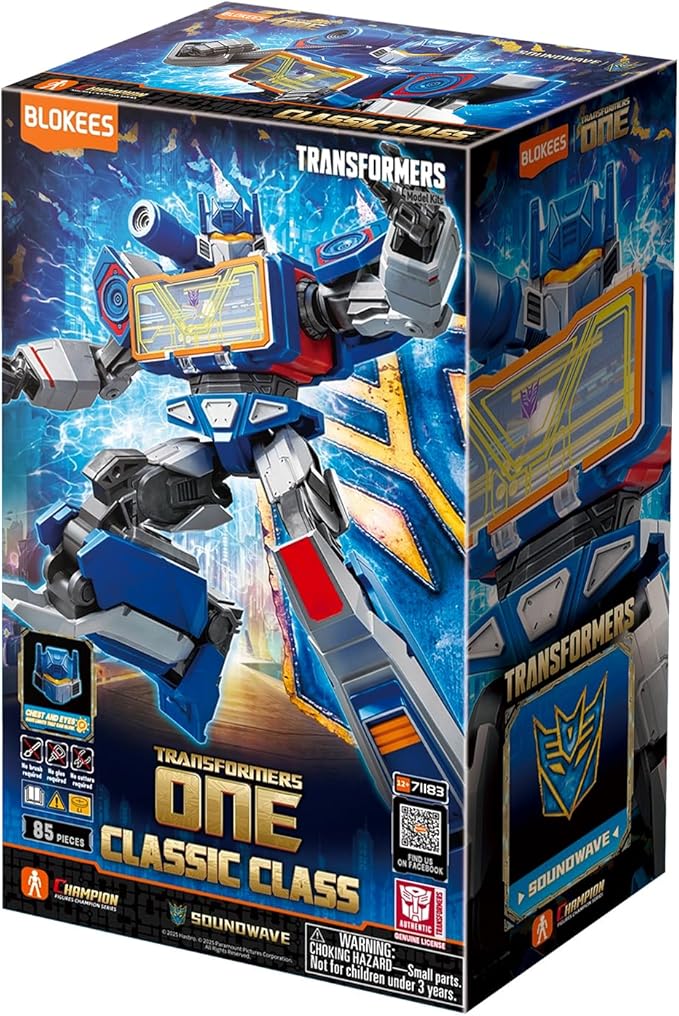 Blokees: Transformers - Classic Class 17 Transformers One Soundwave