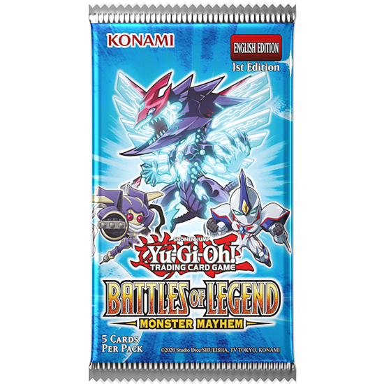 Yu-Gi-Oh: Battles of Legend: Monster Mayhem Booster Pack