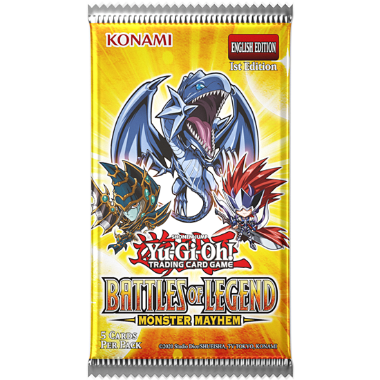 Yu-Gi-Oh: Battles of Legend: Monster Mayhem Booster Pack