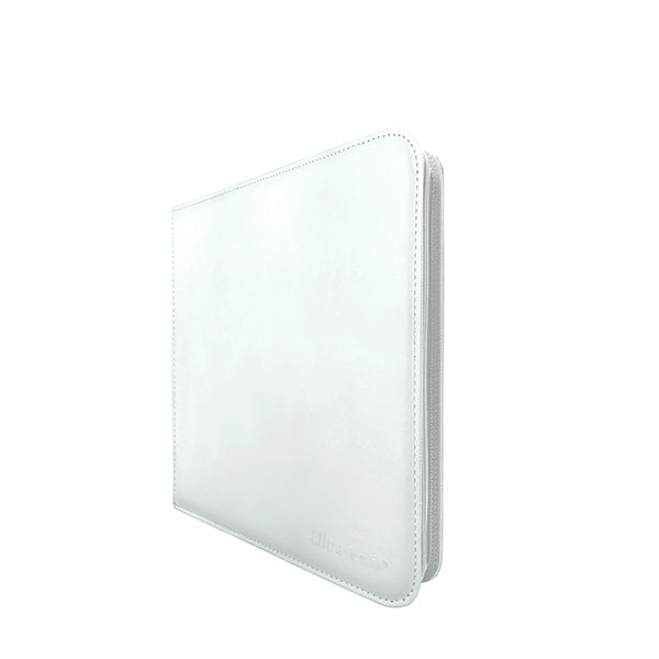 Binder: PRO 9-Pocket Zippered Vivid- White