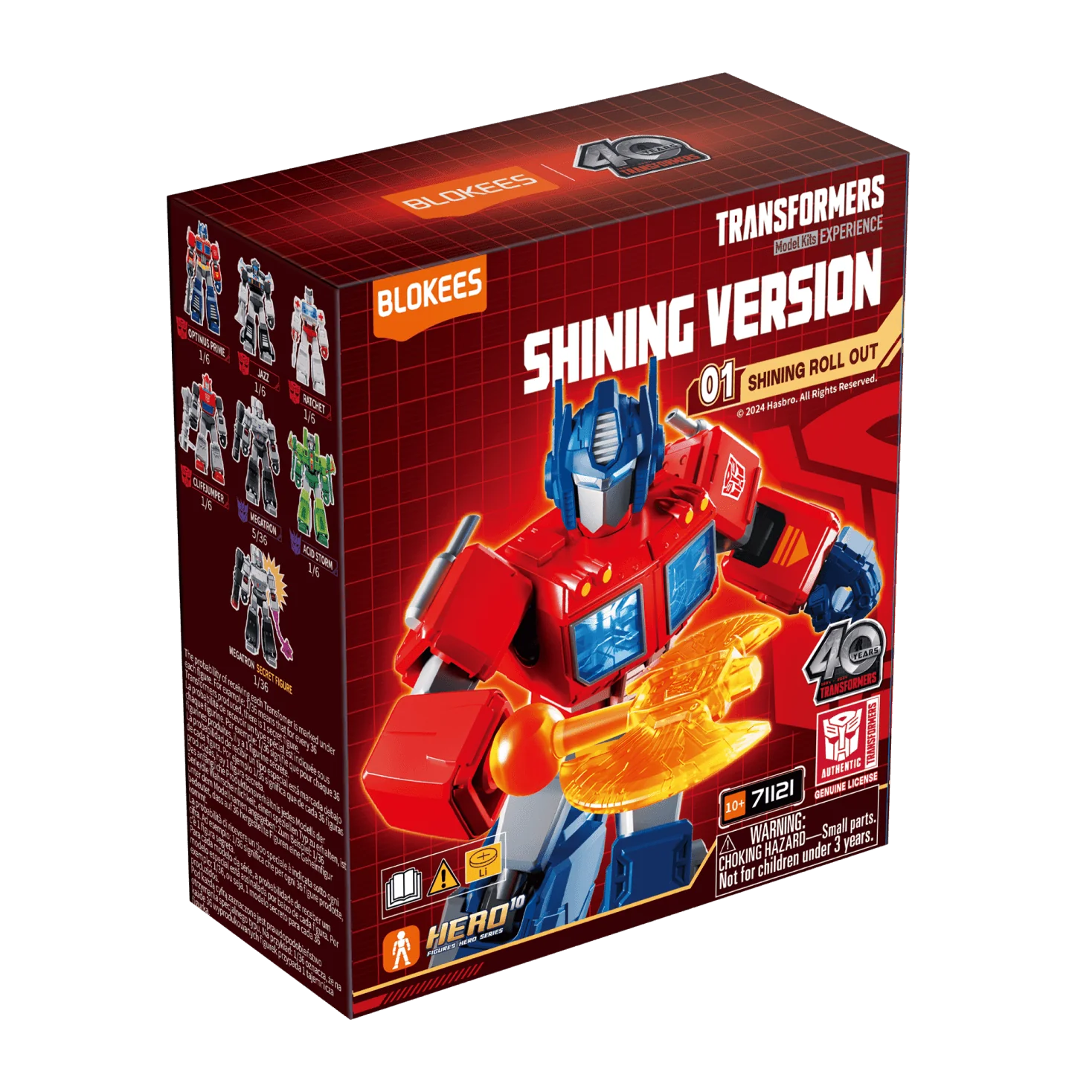Blokees: Transformers - 4" Shining Version 01 Shining Roll Out (71121) BLIND BOX