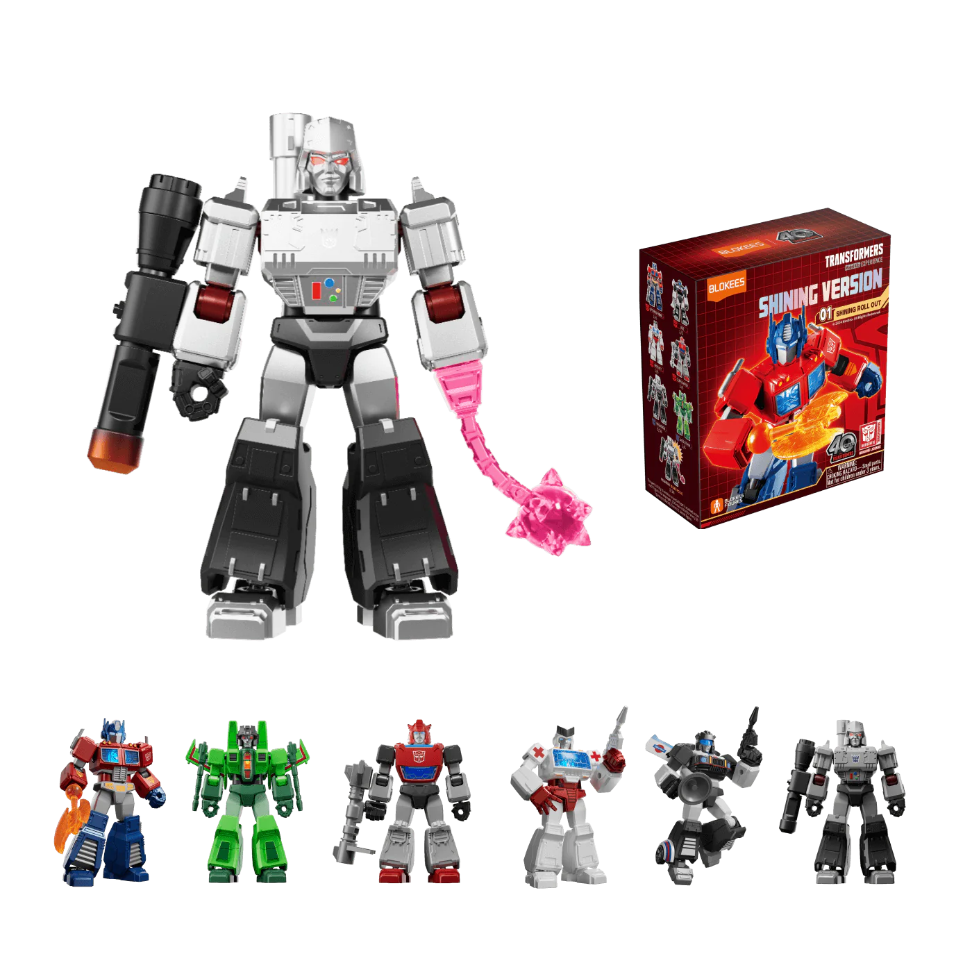 Blokees: Transformers - 4" Shining Version 01 Shining Roll Out (71121) BLIND BOX